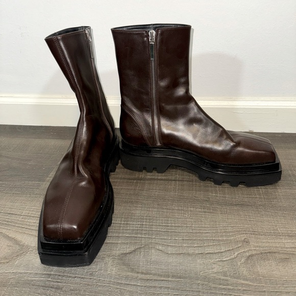 Peter Do Brown Combat Boots / 41 - Picture 4 of 4